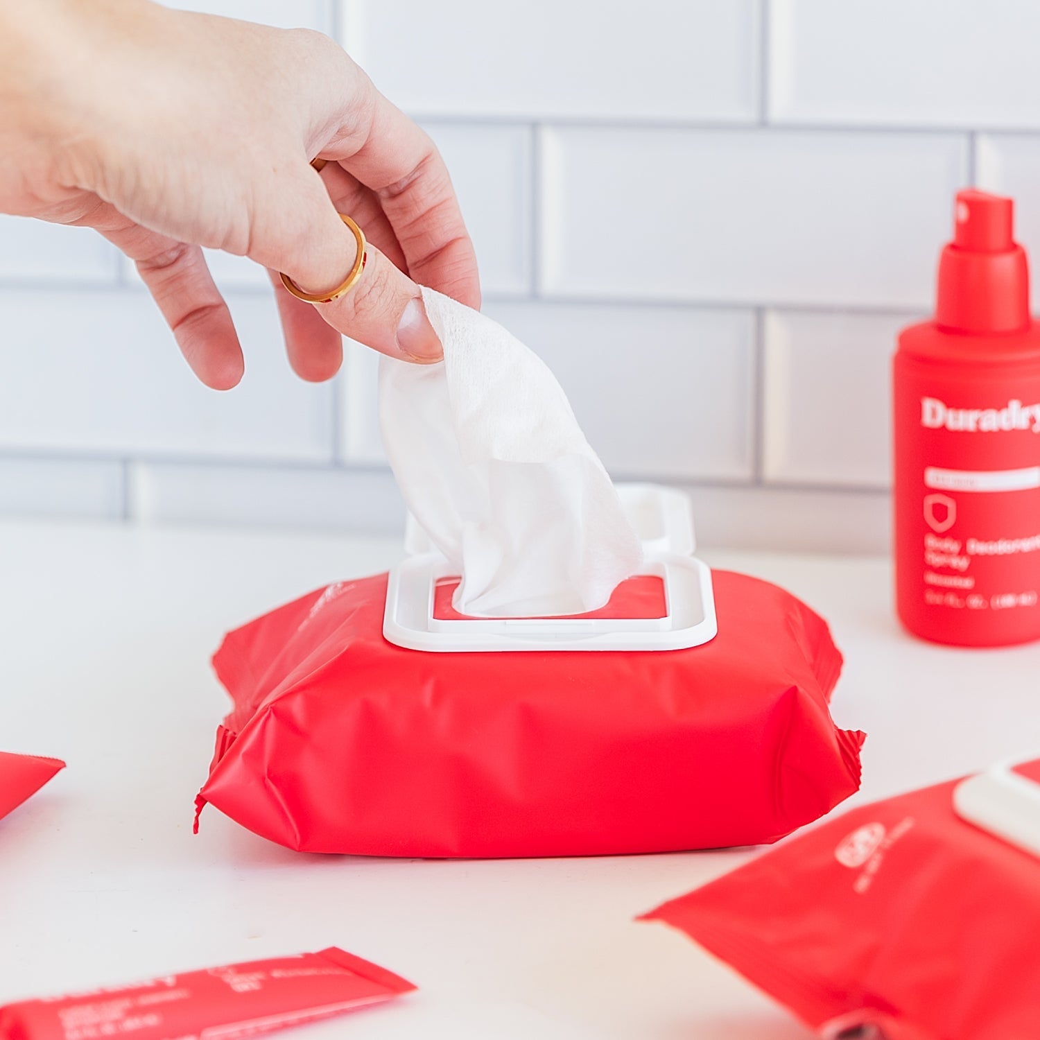 Duradry Whole Body Antiperspirant Wipes