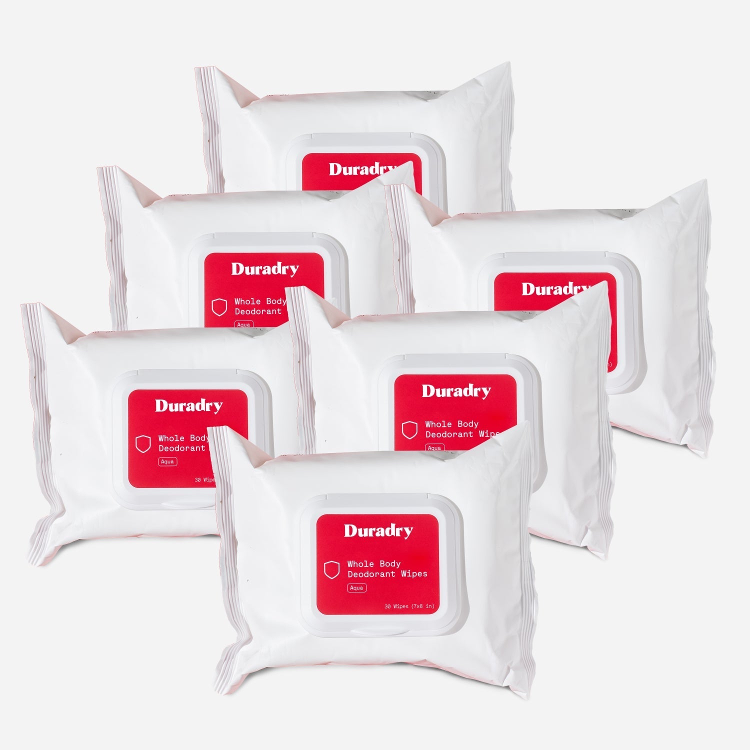 Duradry Whole Body Deodorant Wipes