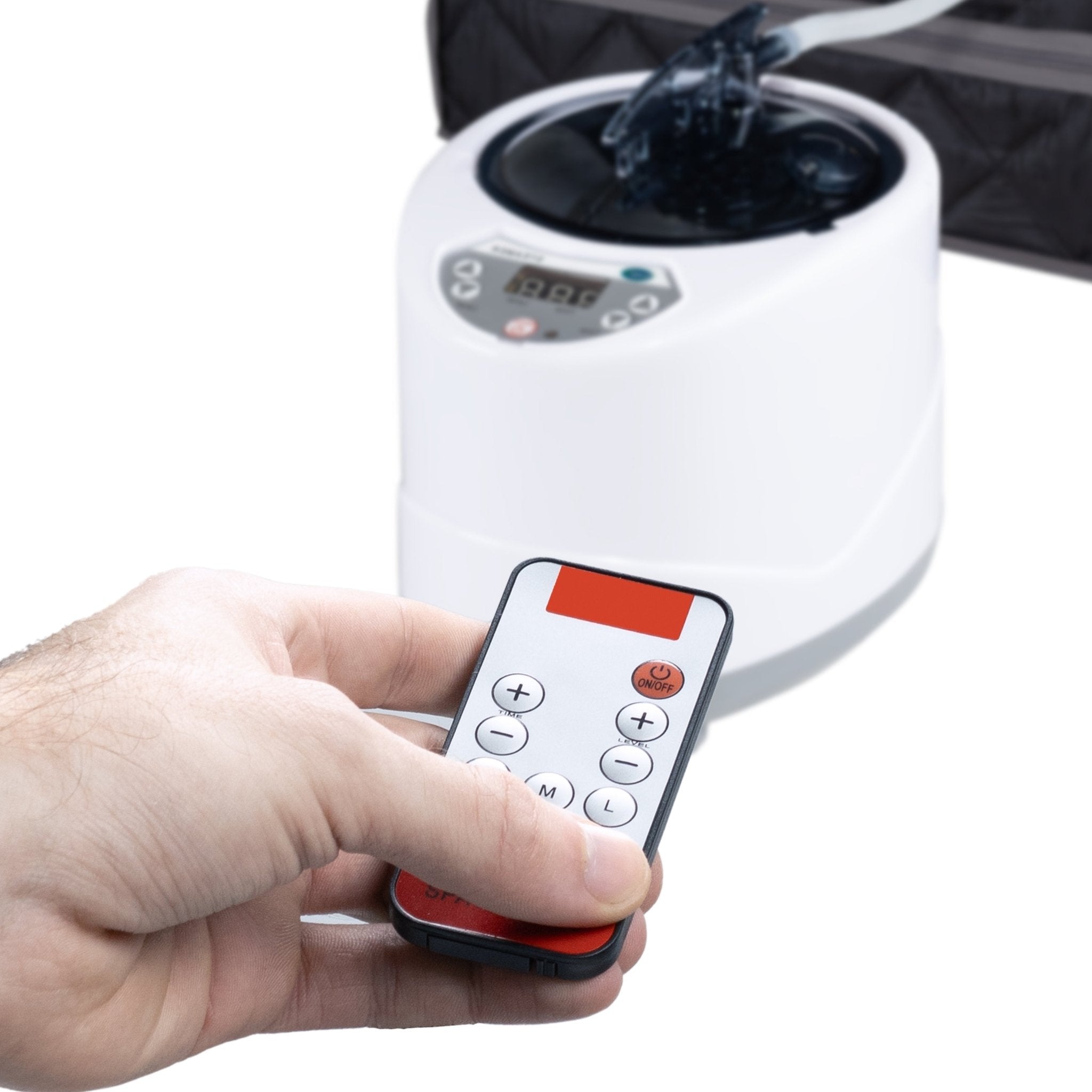 Durasage Health Durasage Portable Full Body Steam Sauna for at Home | 1200W 2.6L Steam Generator Including Remote Control | Portable Chair (1 - Person)