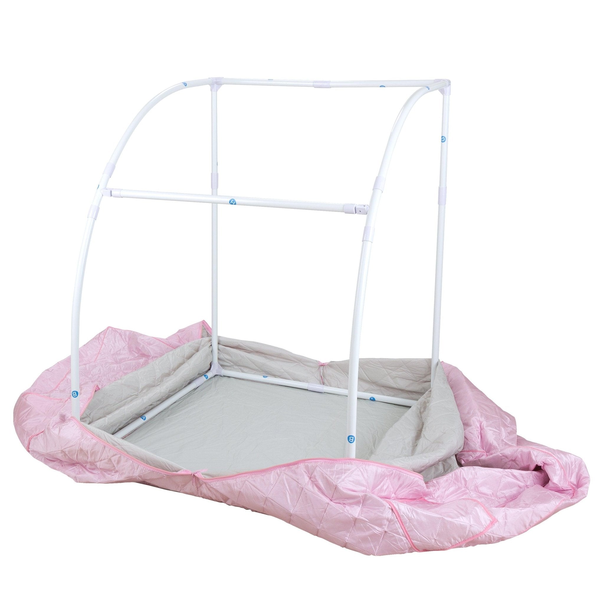 Durasage Health Oversized Portable Steam Sauna for Weight Loss, Detox & Relaxation at Home, Chair Included - Pink