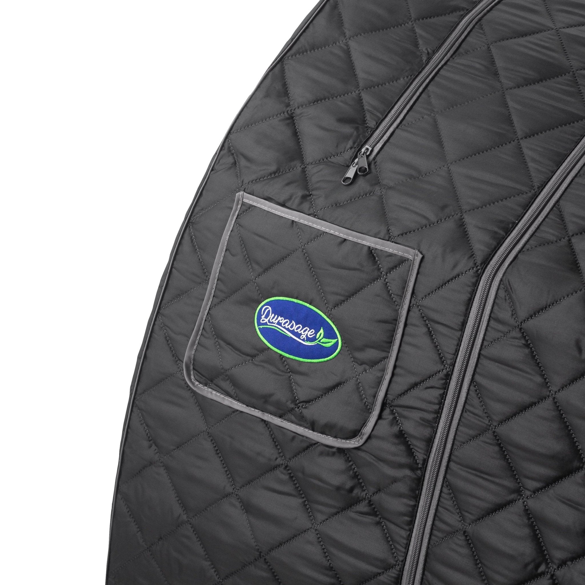 Durasage Health Personal Steam Sauna for Weight Loss, Detox & Relaxation at Home, Chair Included - (Black)