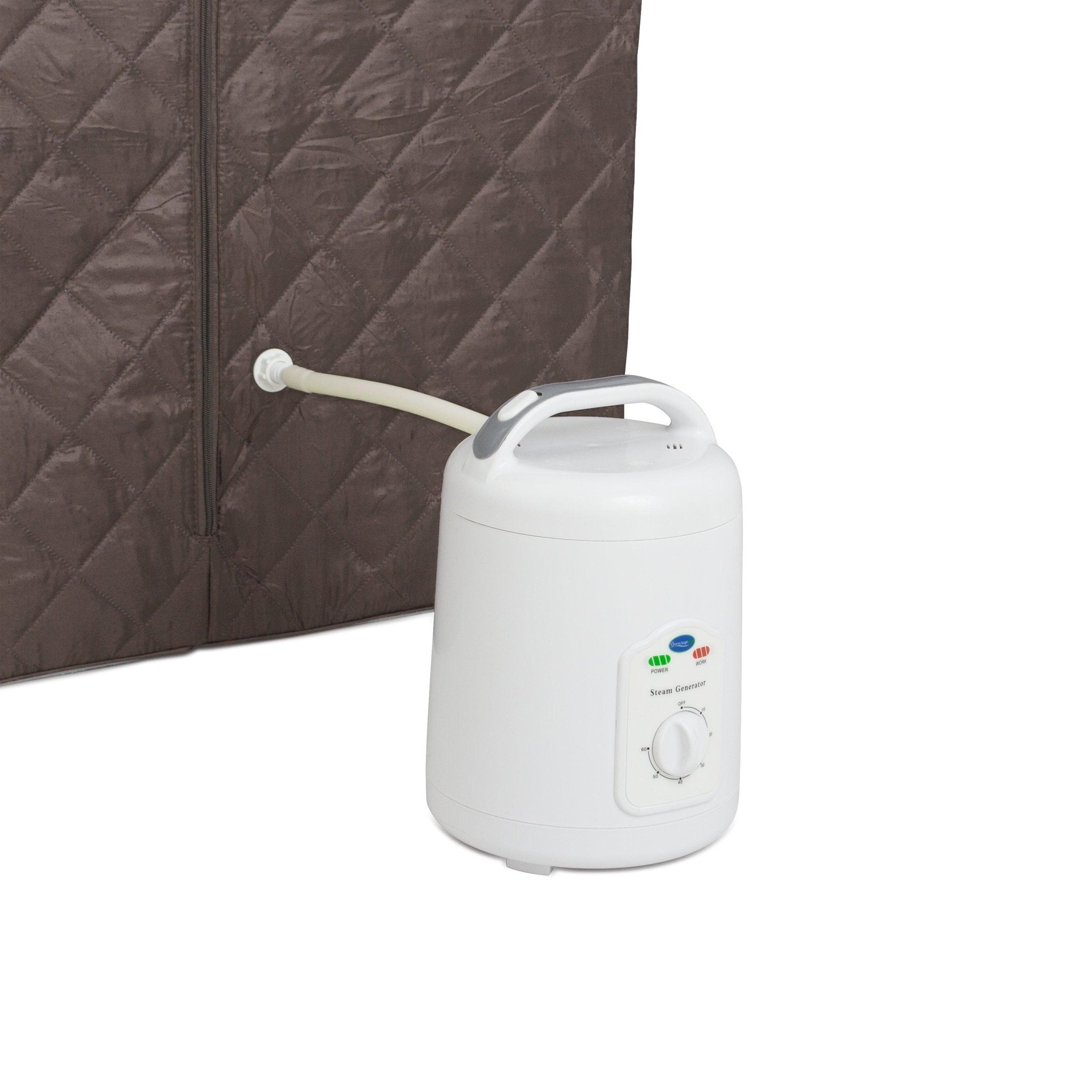 Durasage Health Personal Steam Sauna for Weight Loss, Detox & Relaxation at Home, Chair Included - Black Coffee