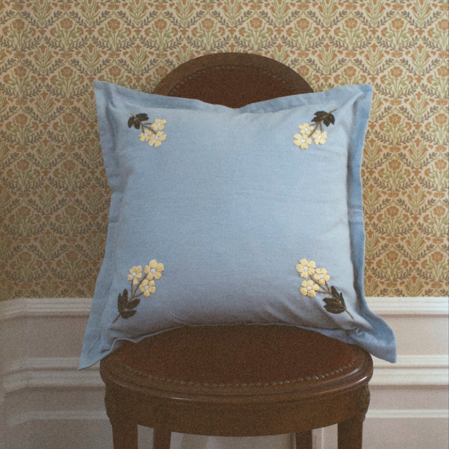 Galley & Fen Estella Pillow (Blue Pillow)