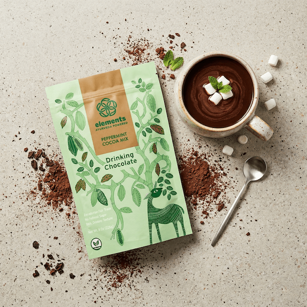 Elements Truffles Peppermint Hot Chocolate