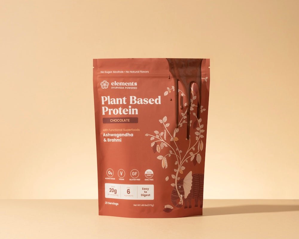 Elements Truffles Plant Based Protein Powder: Chocolate (21 Servings)
