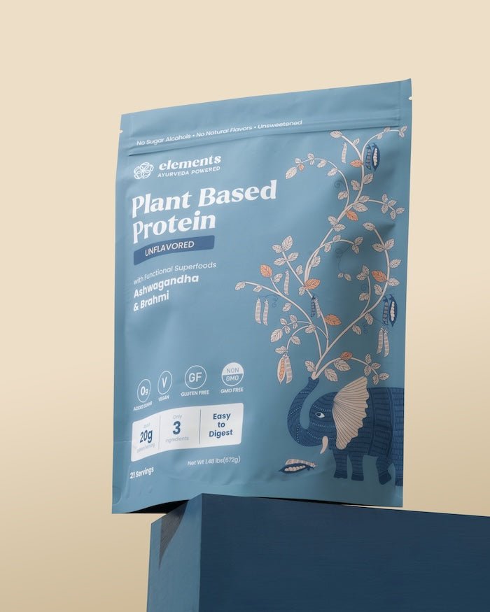 Elements Truffles Plant Based Protein Powder: Unflavored (21 Servings)