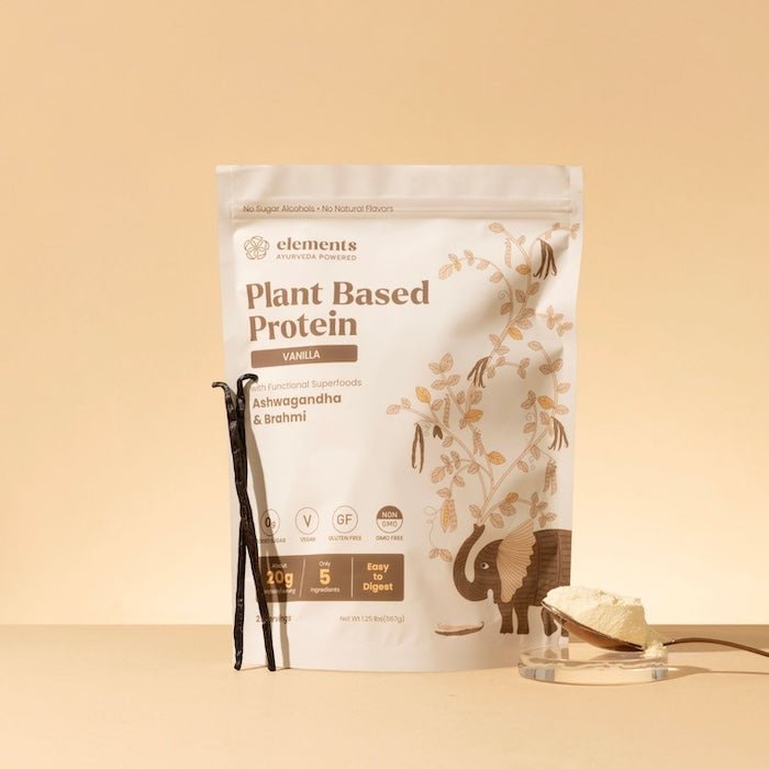 Elements Truffles Plant Based Protein Powder: Vanilla (21 Servings)