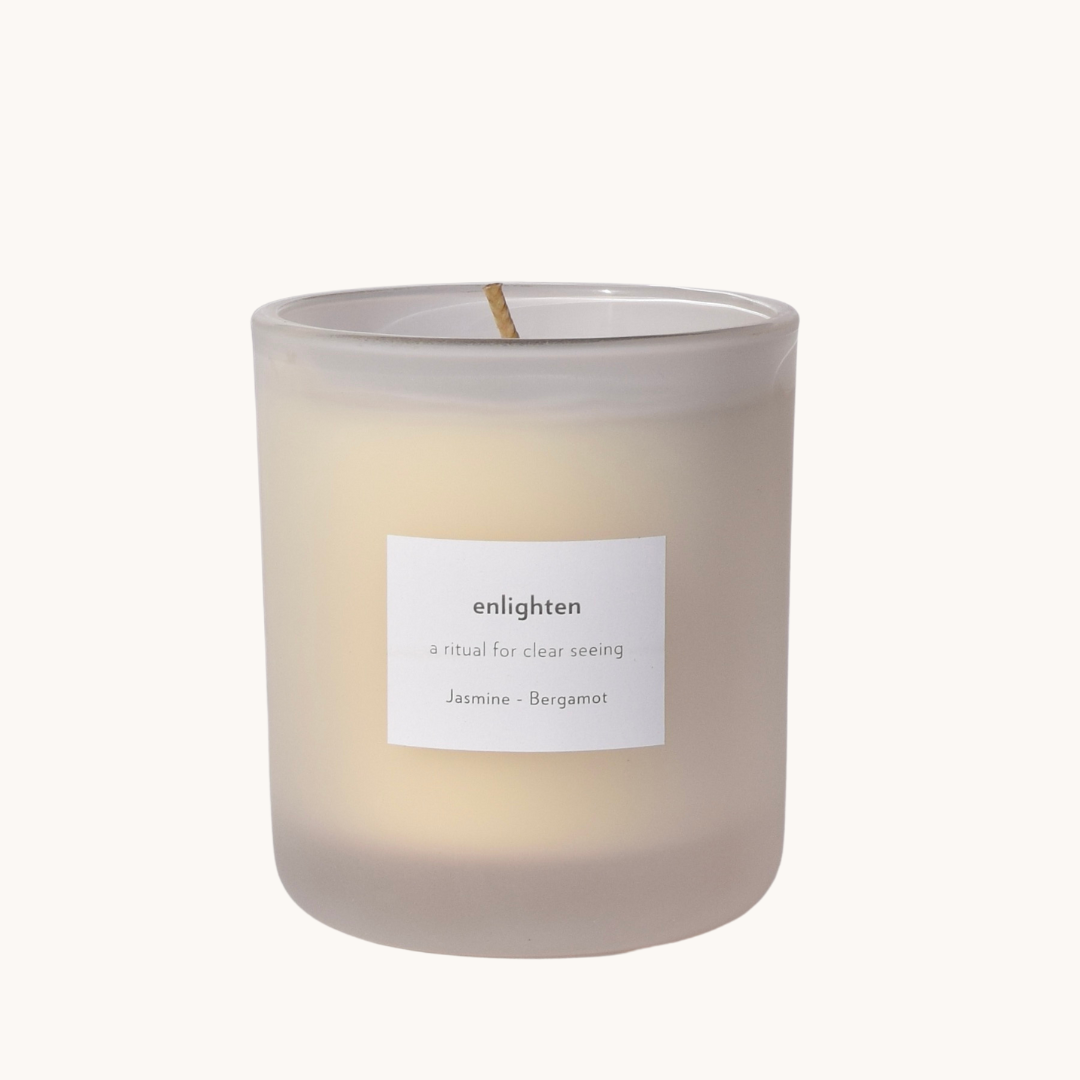 Bespoke Matches as a Gift with Enlighten Jasmine & Bergamot Ritual Candle (Limited Edition)