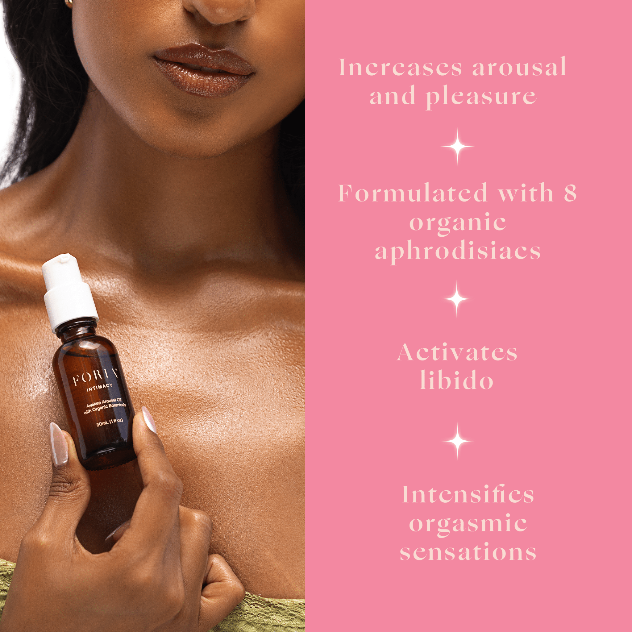 Foria Awaken Arousal Oil with Organic Botanicals