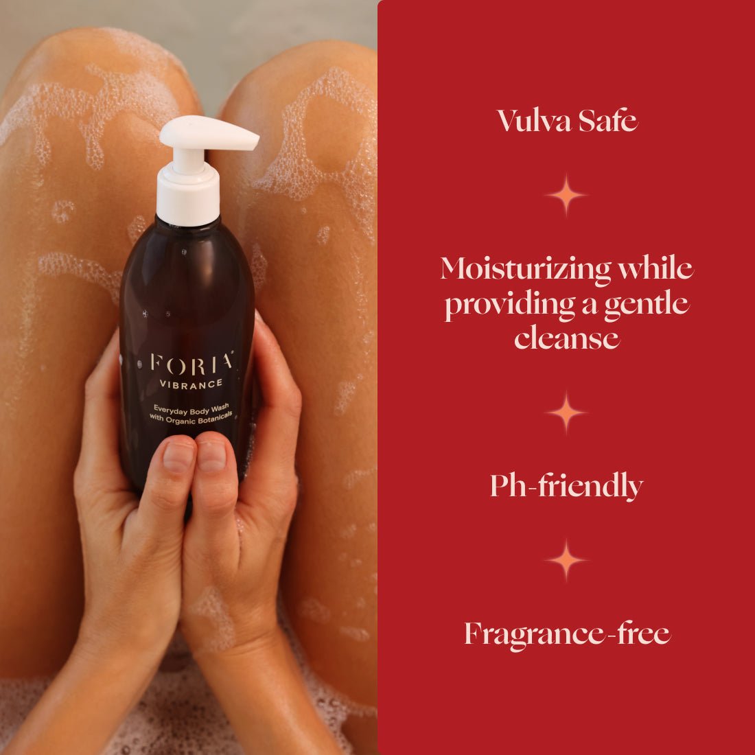 Foria Everyday Body Wash with Organic Botanicals