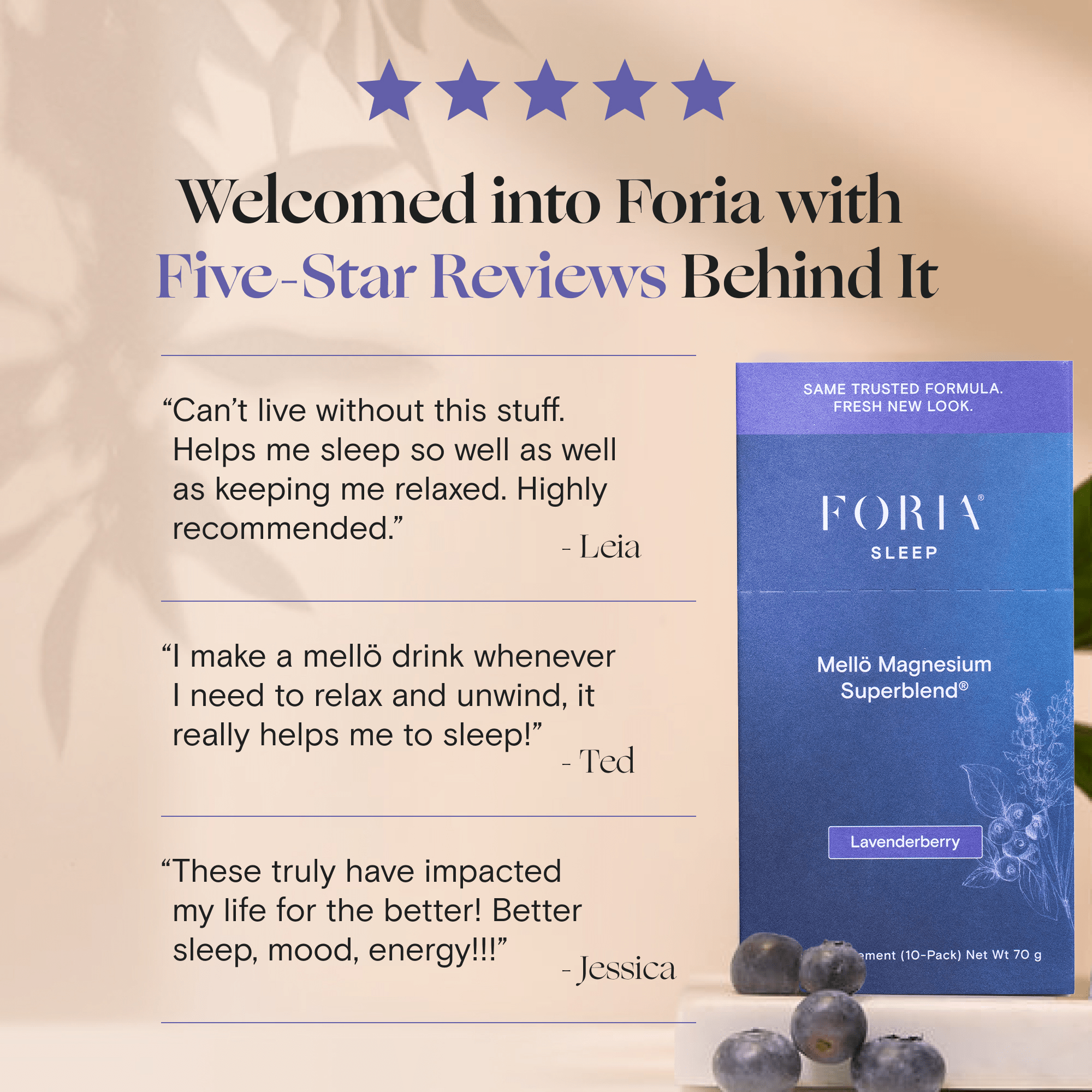 Foria mellö Magnesium Pouch