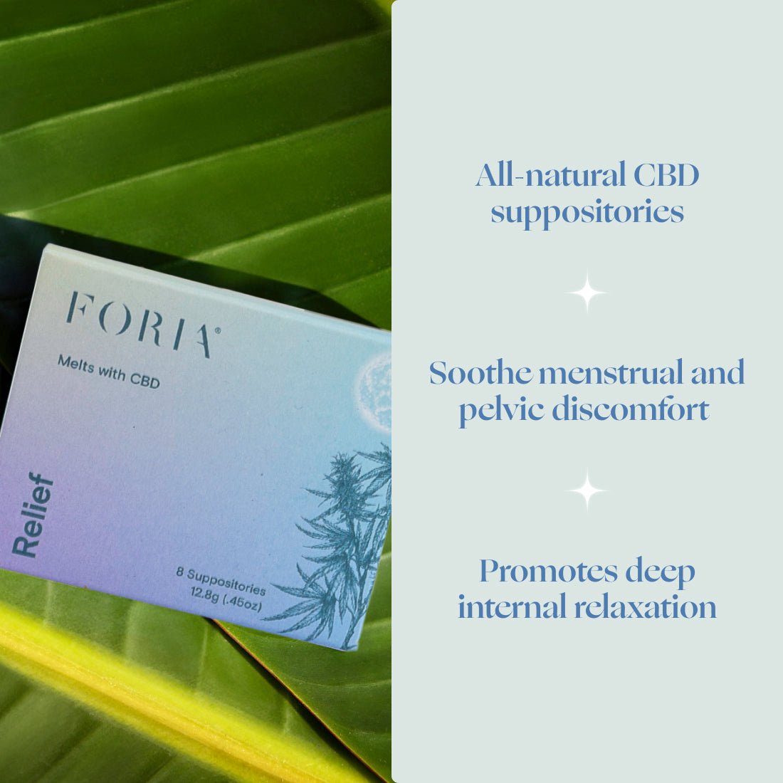 Foria Relief Melts with CBD