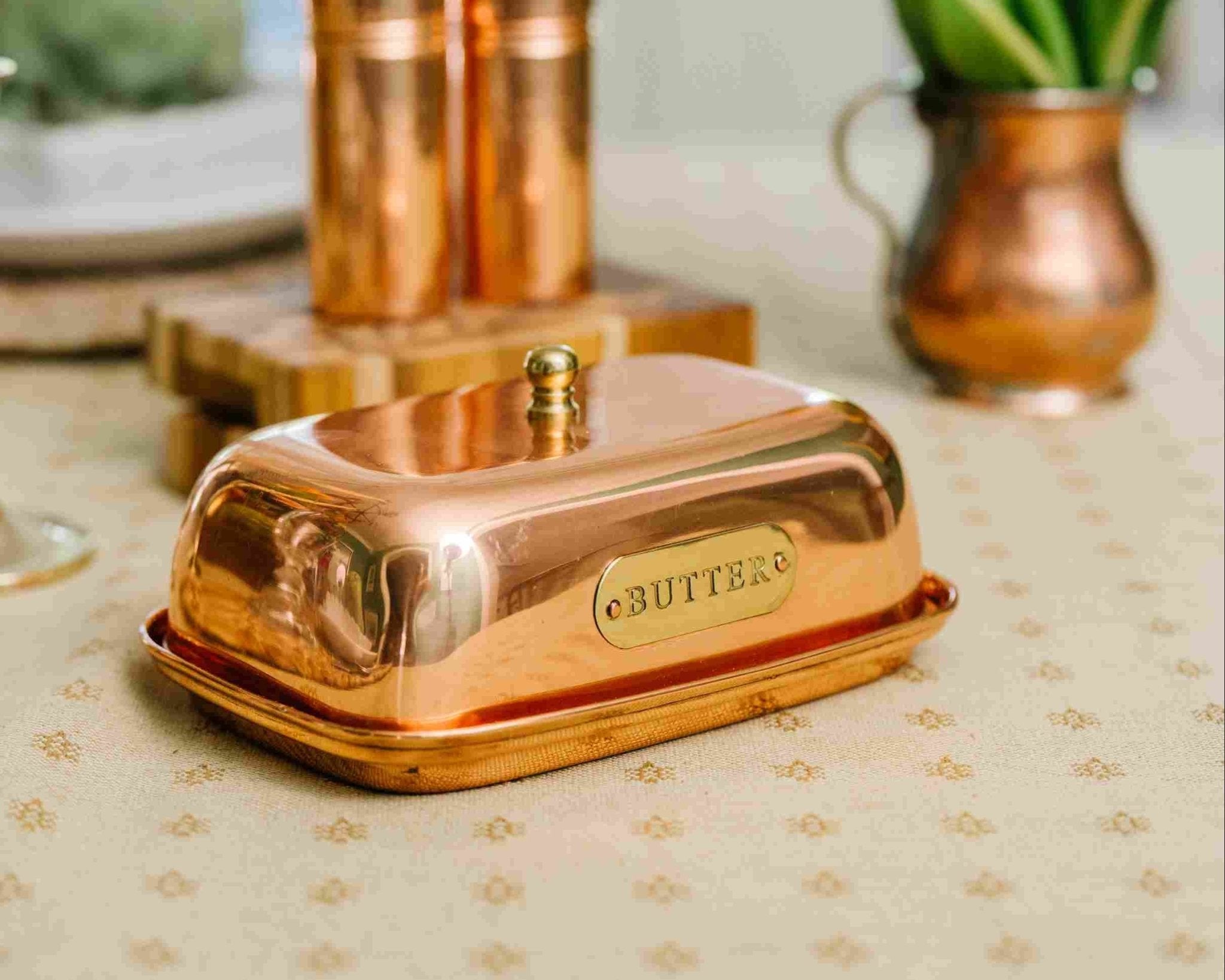 Galley & Fen Copper Butter Dish