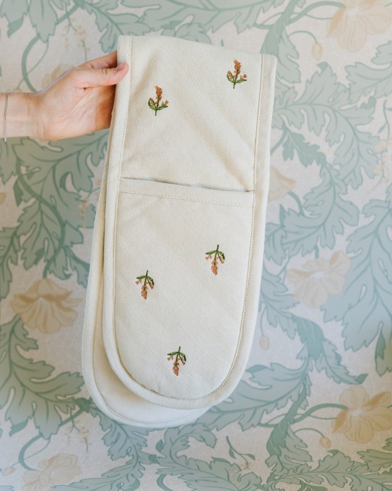 Galley & Fen Flora Double Oven Mitt