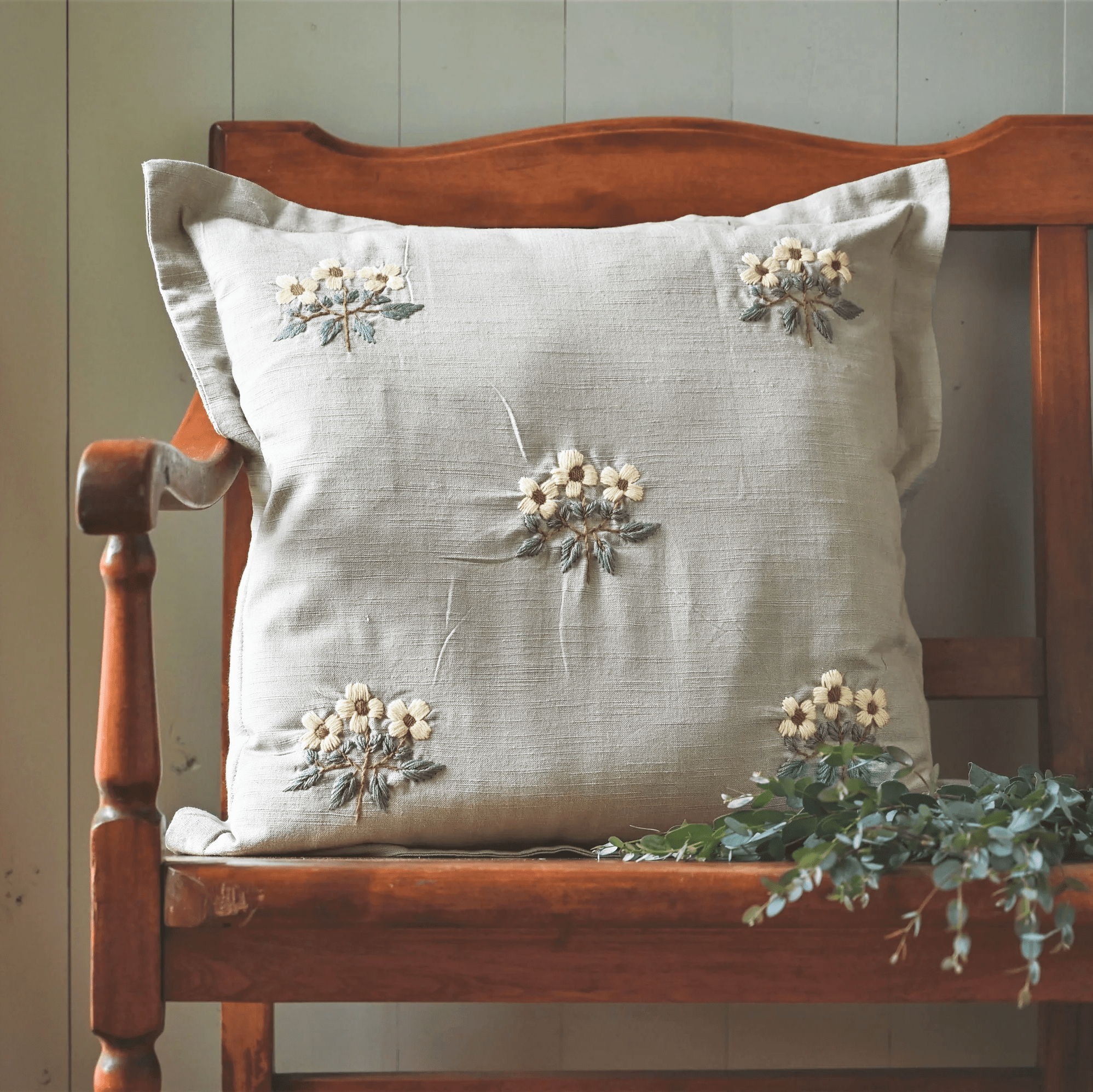 Galley & Fen Florence Pillow (Natural)