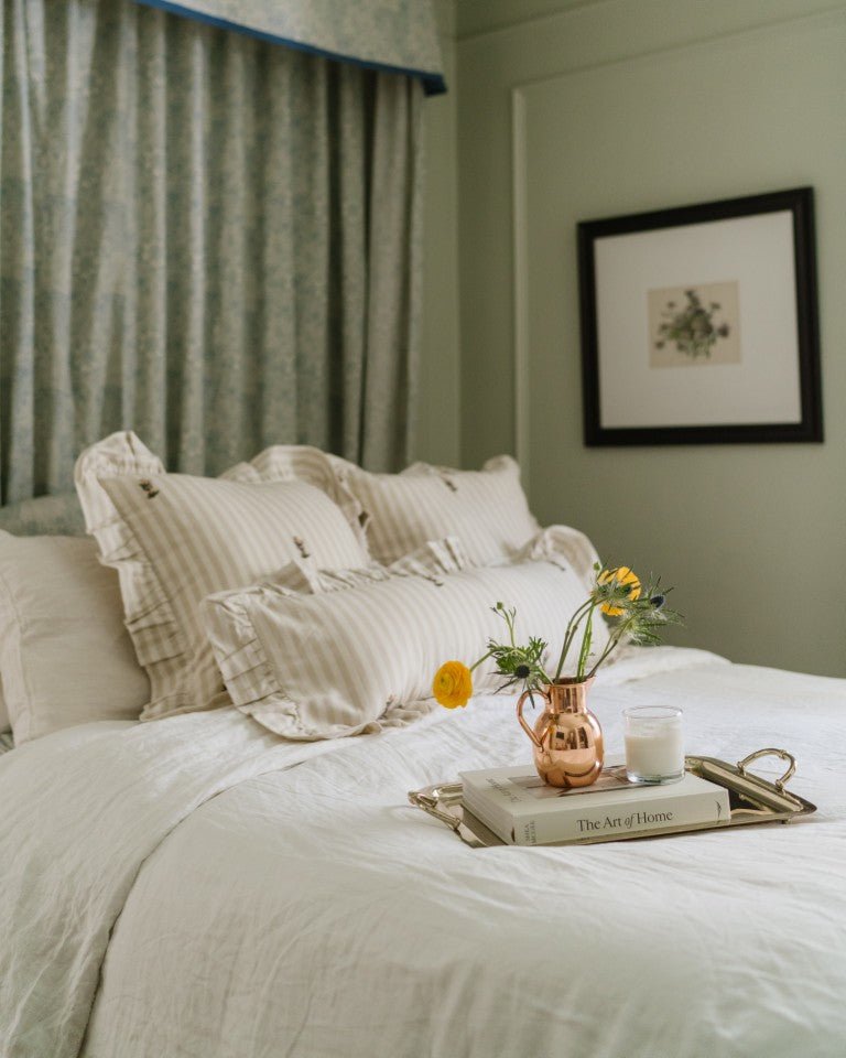 Galley & Fen Frances Ruffled Lumbar Pillow