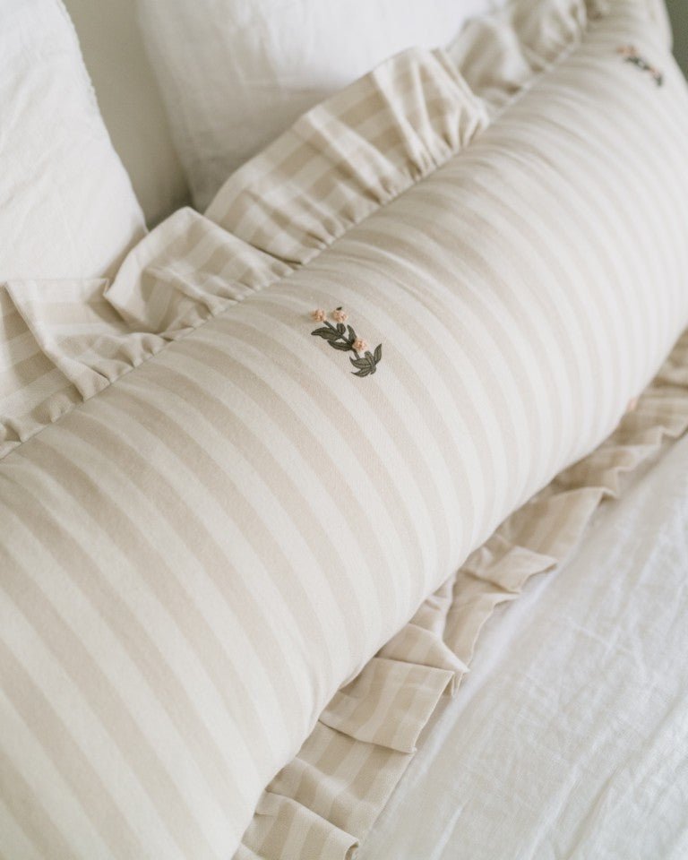 Galley & Fen Frances Ruffled Lumbar Pillow