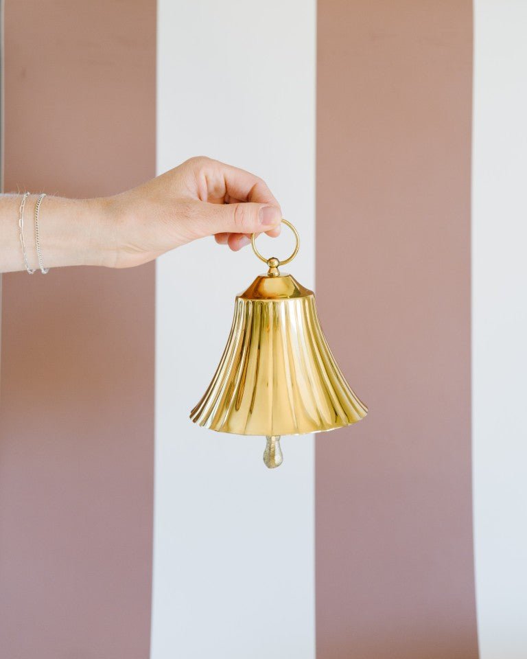 Galley & Fen Scalloped Brass Bell