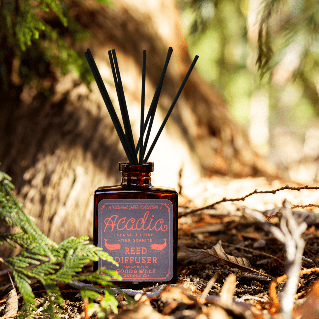 Good & Well Supply Co Acadia National Park Reed Diffuser