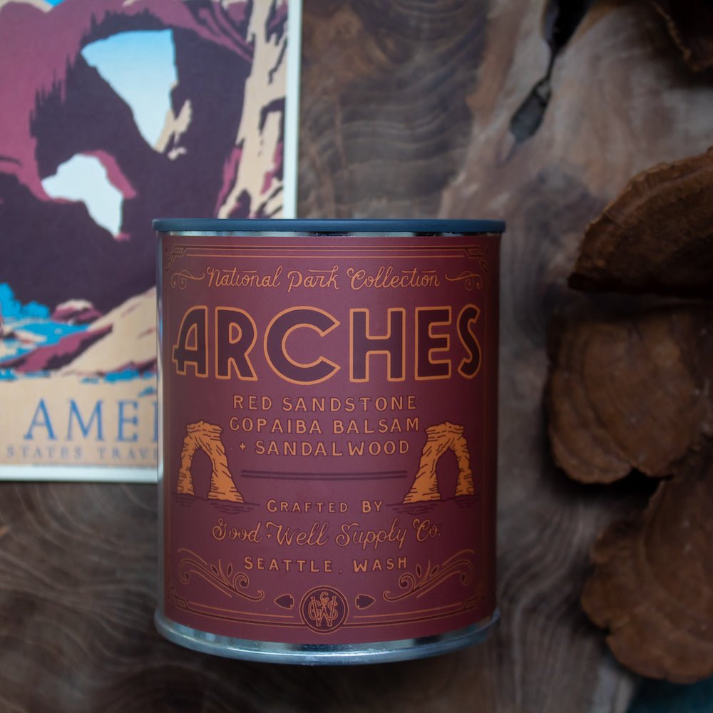 Good & Well Supply Co Arches National Park Candle