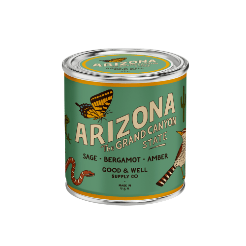 Good & Well Supply Co Arizona State Candle