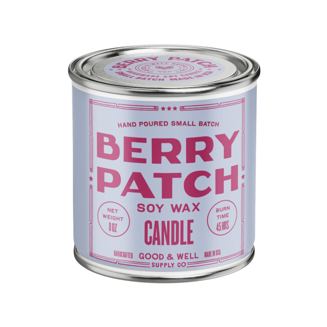 Good & Well Supply Co Berry Patch Happy Place Candle