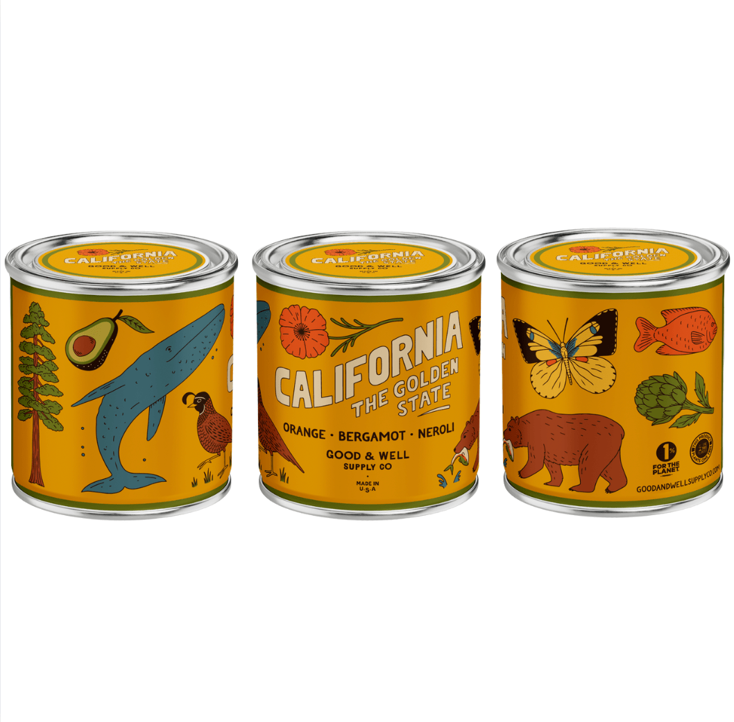Good & Well Supply Co California State Candle