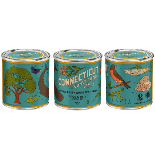 Good & Well Supply Co Connecticut State Candle