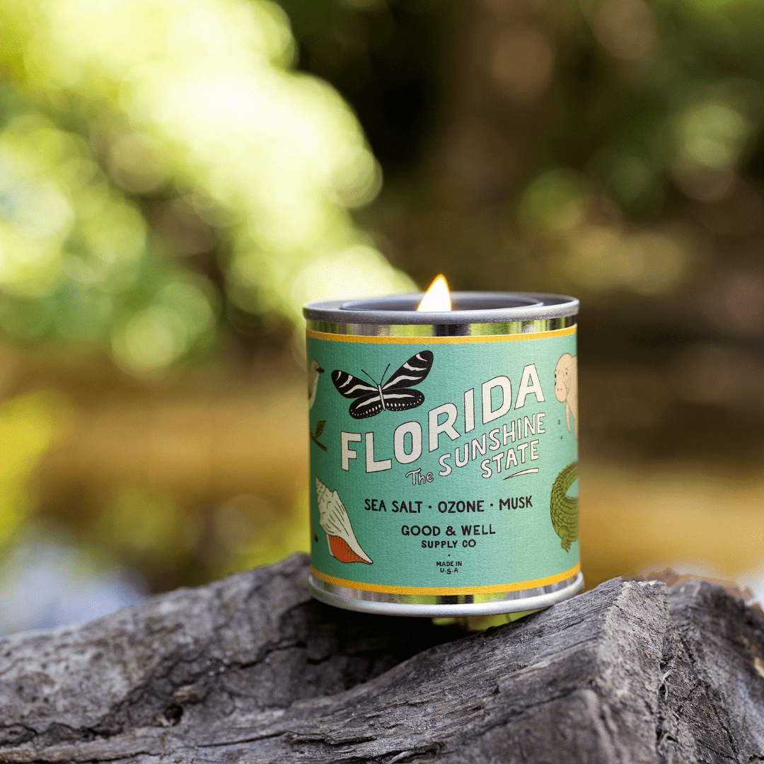 Good & Well Supply Co Florida State Candle