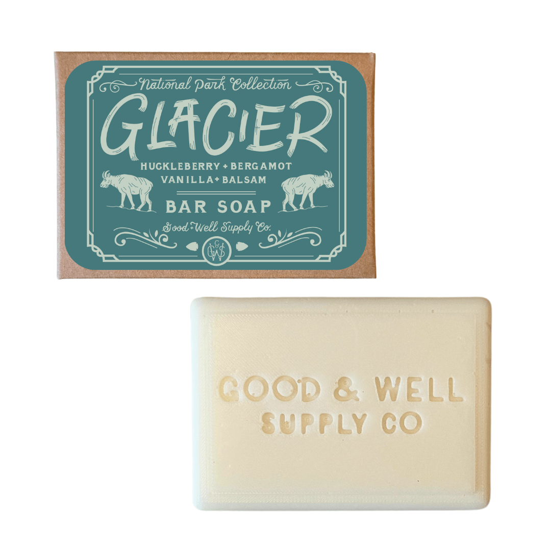 Good & Well Supply Co Glacier National Park Bar Soap