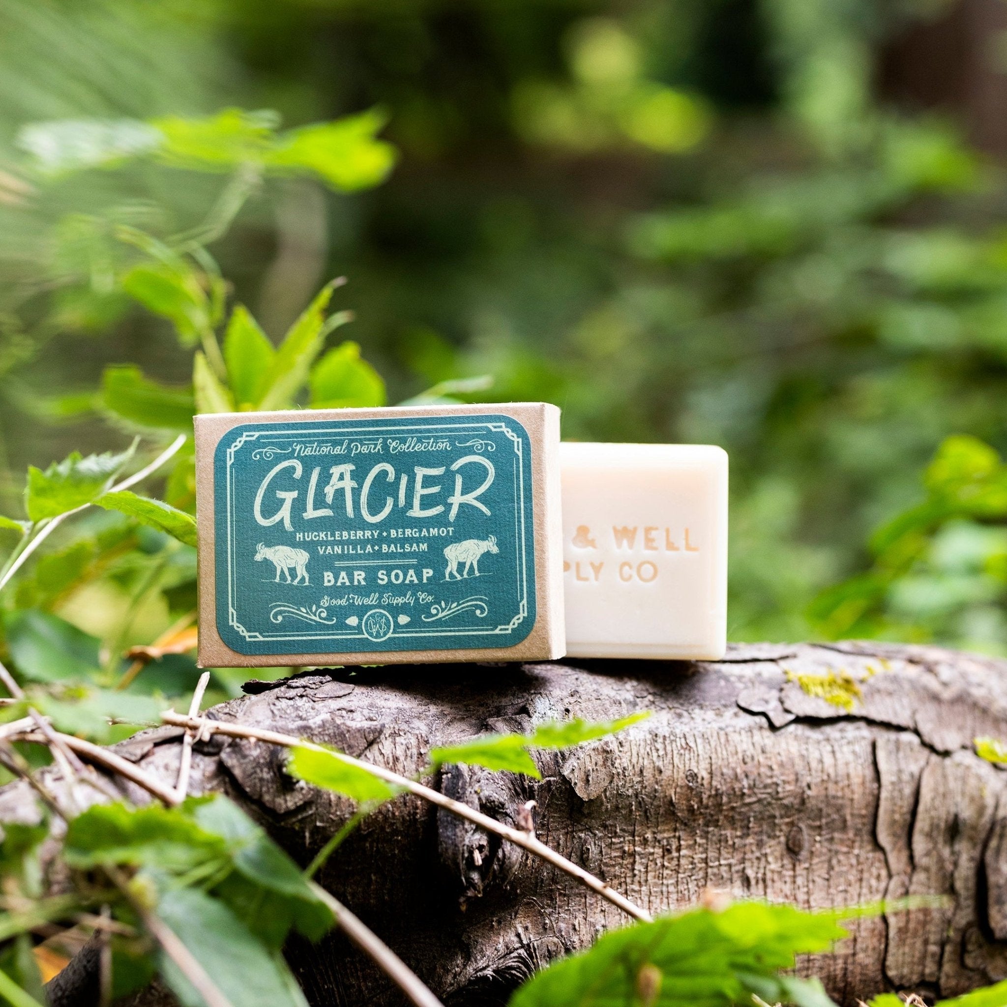 Good & Well Supply Co Glacier National Park Bar Soap