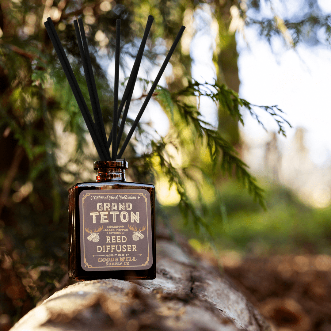 Good & Well Supply Co Grand Teton National Park Reed Diffuser