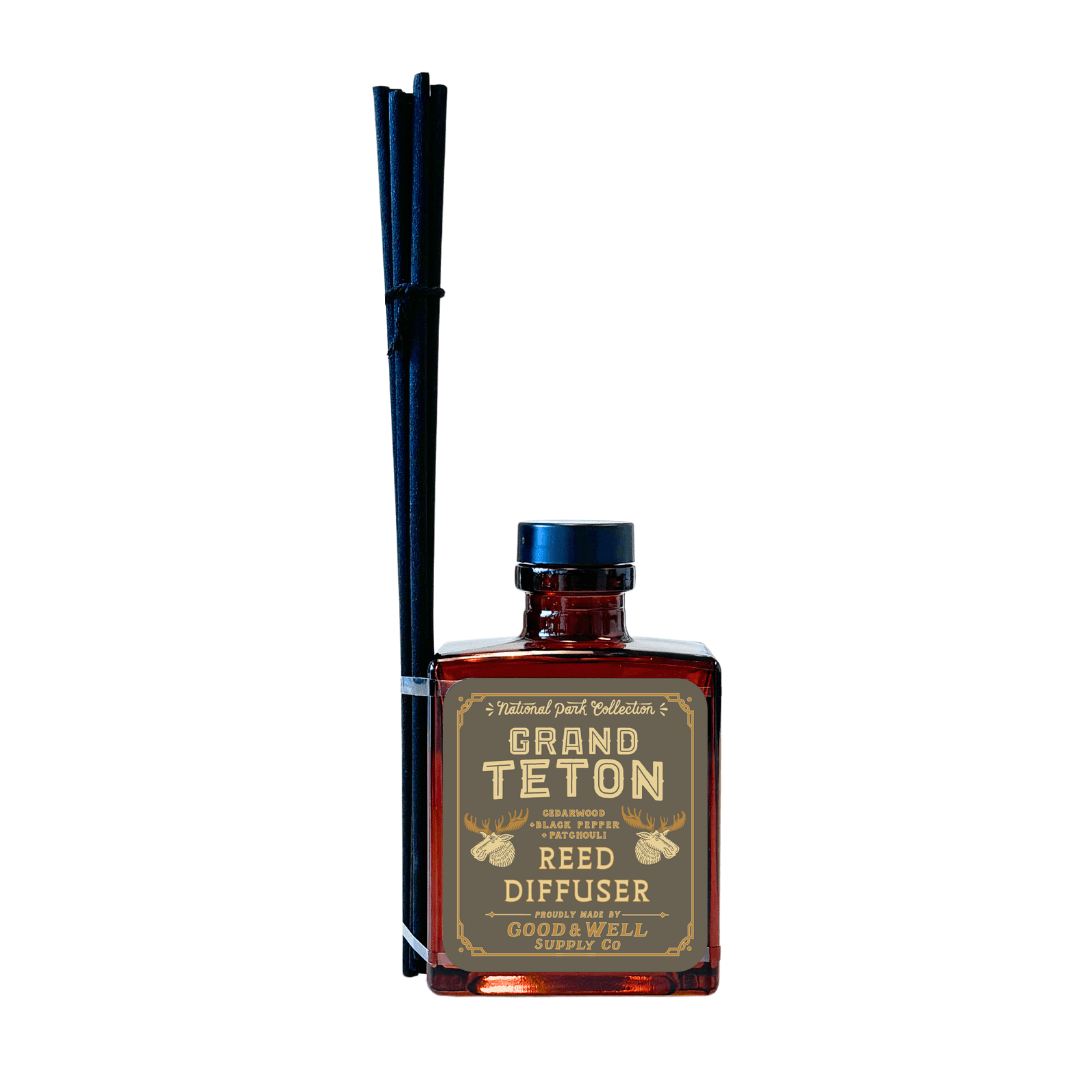 Good & Well Supply Co Grand Teton National Park Reed Diffuser