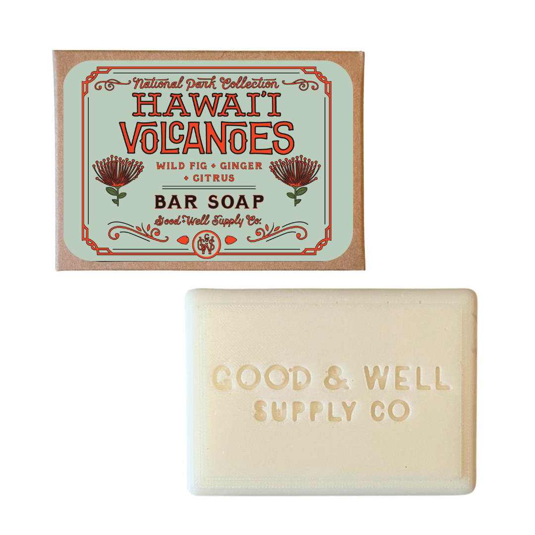 Good & Well Supply Co Hawaii Volcanoes National Park Bar Soap
