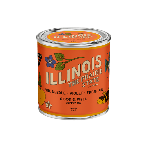 Good & Well Supply Co Illinois State Candle
