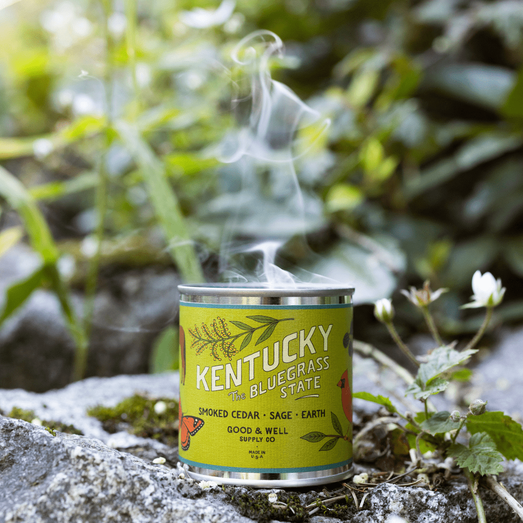 Good & Well Supply Co Kentucky State Candle