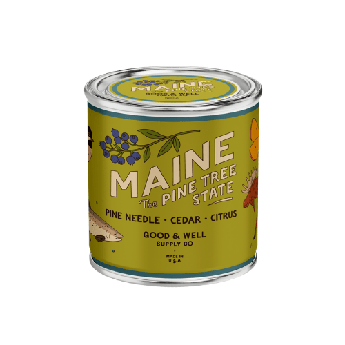 Good & Well Supply Co Maine State Candle