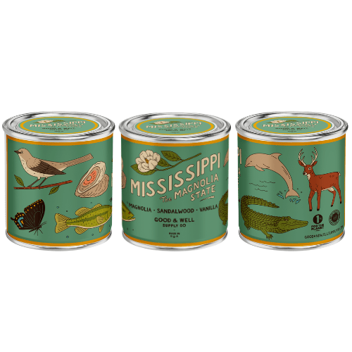 Good & Well Supply Co Mississippi State Candle