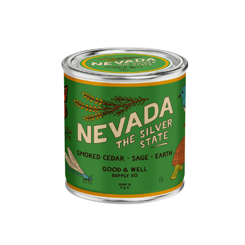 Good & Well Supply Co Nevada State Candle