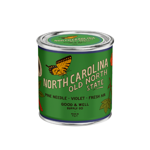 Good & Well Supply Co North Carolina State Candle