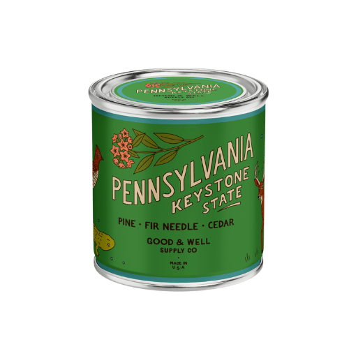 Good & Well Supply Co Pennsylvania State Candle