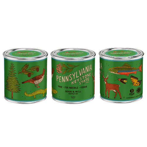 Good & Well Supply Co Pennsylvania State Candle