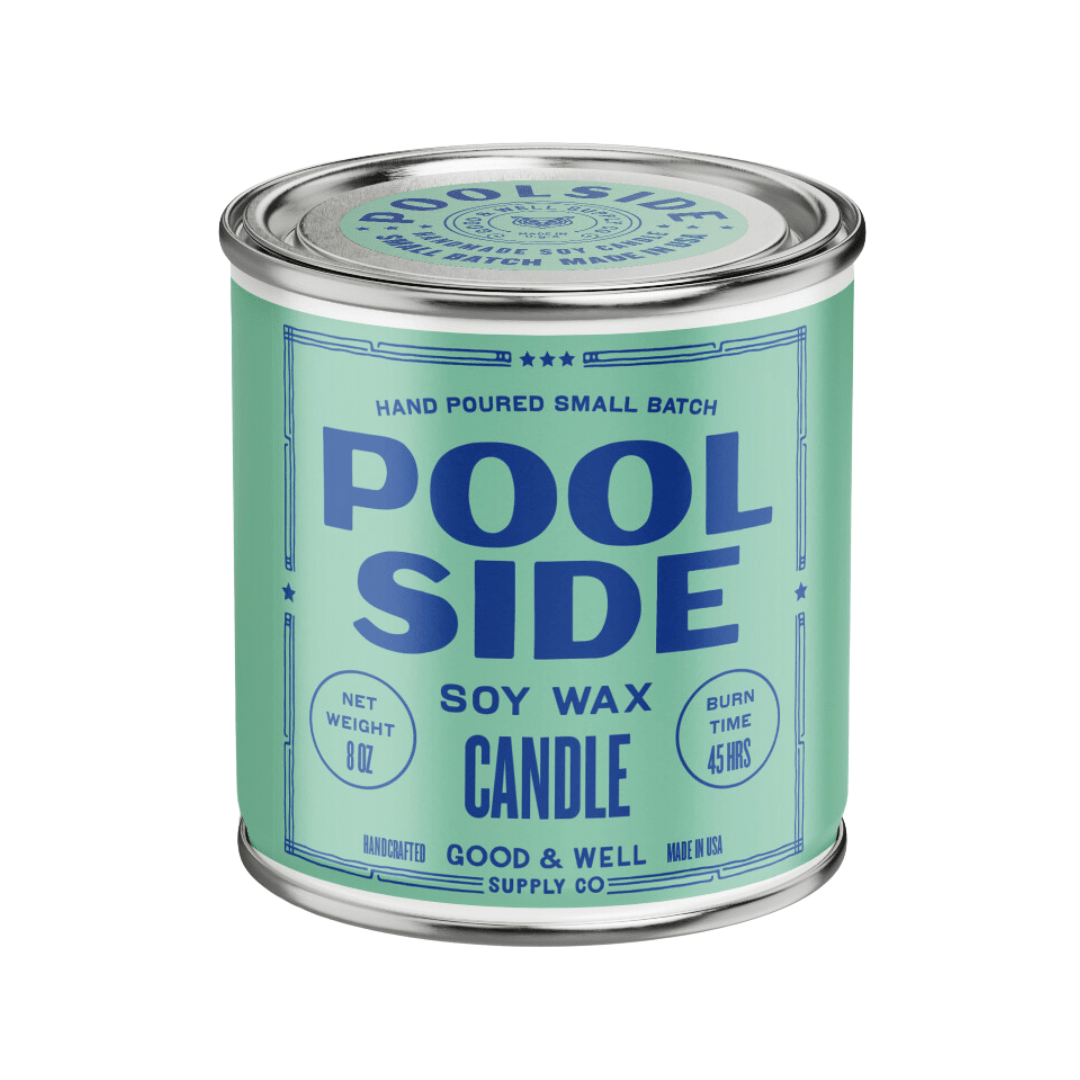 Good & Well Supply Co Pool Side Happy Place Candle