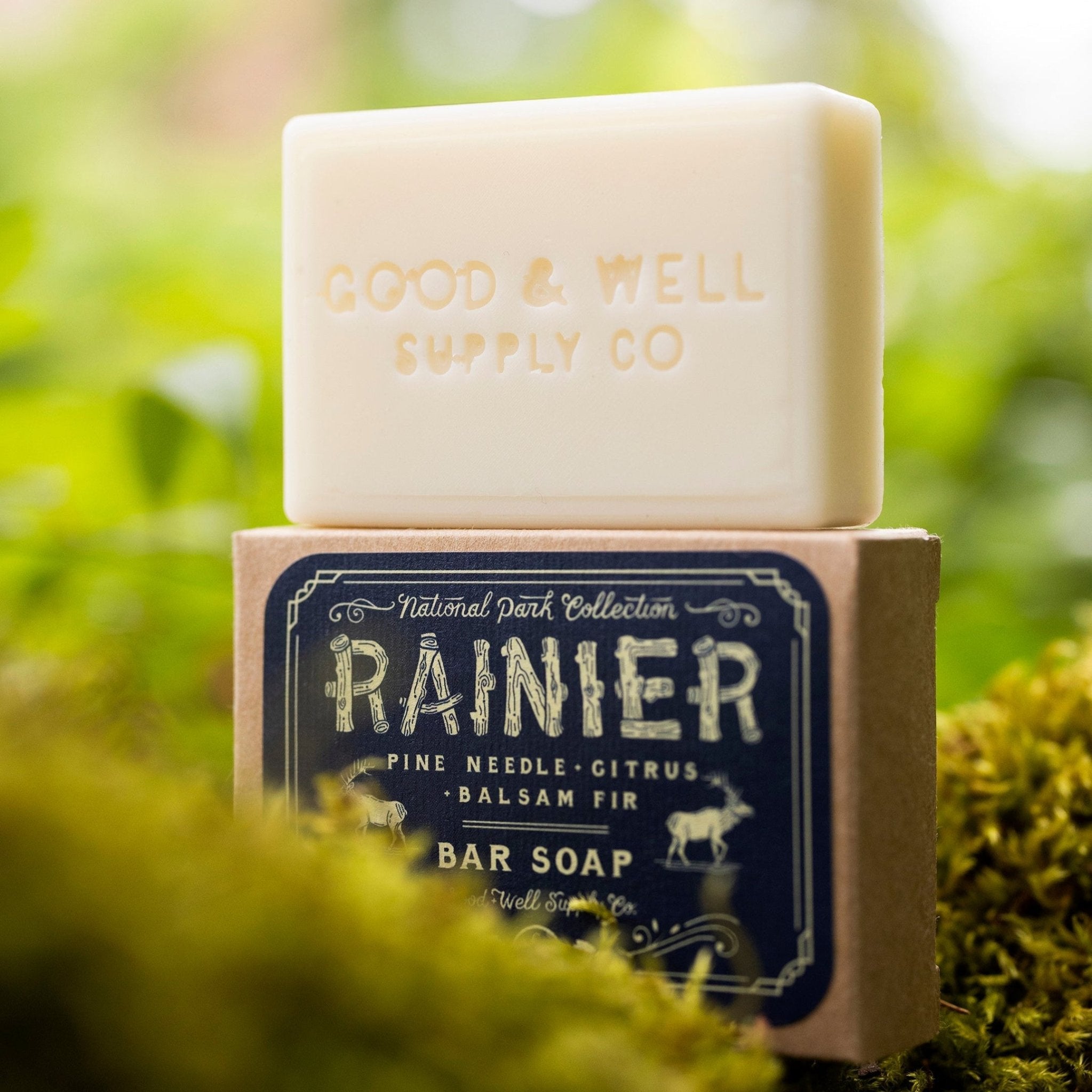 Good & Well Supply Co Rainier National Park Bar Soap