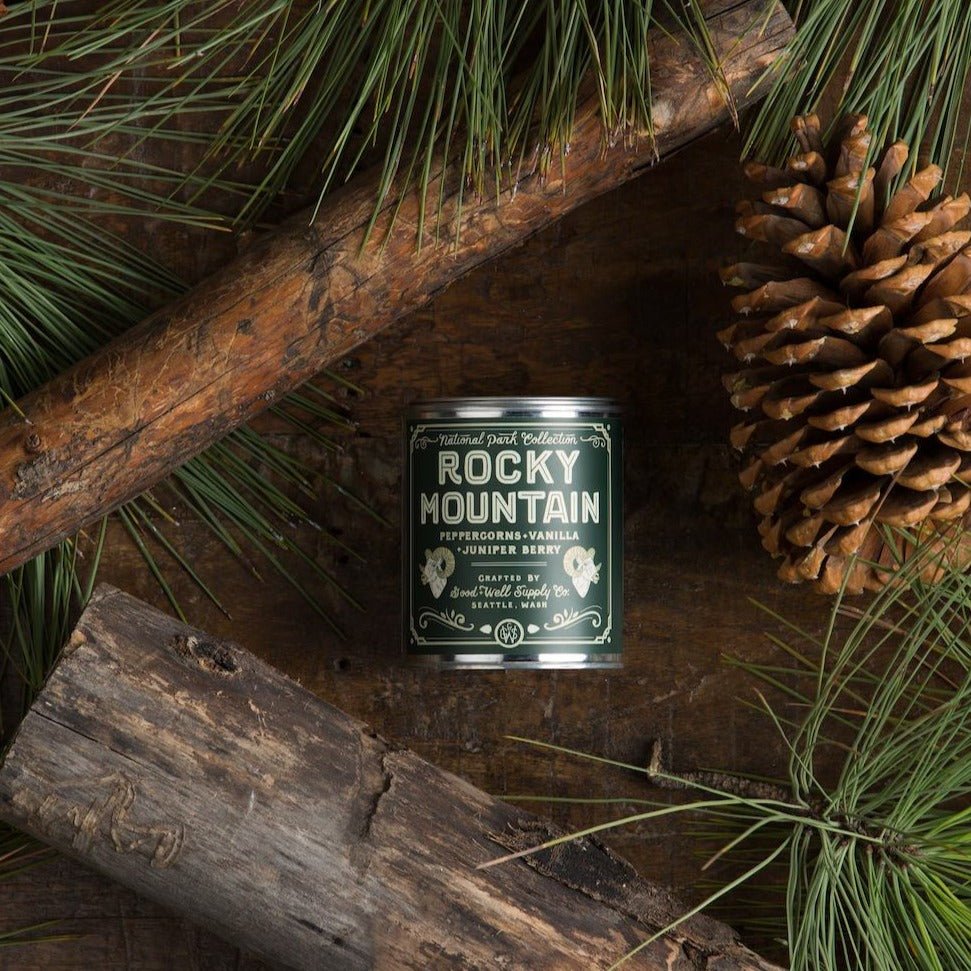 Good & Well Supply Co Rocky Mountain National Park Candle