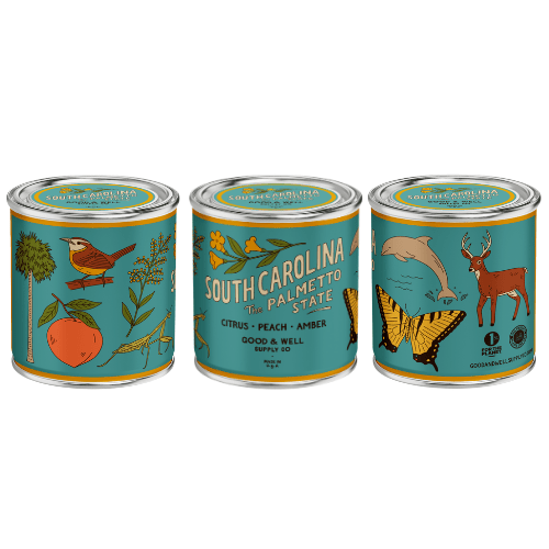 Good & Well Supply Co South Carolina State Candle