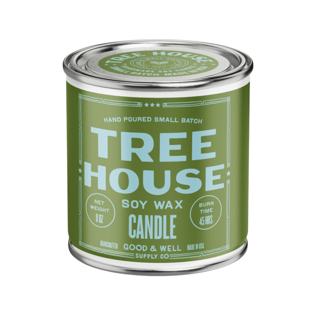 Good & Well Supply Co Tree House Happy Place Candle