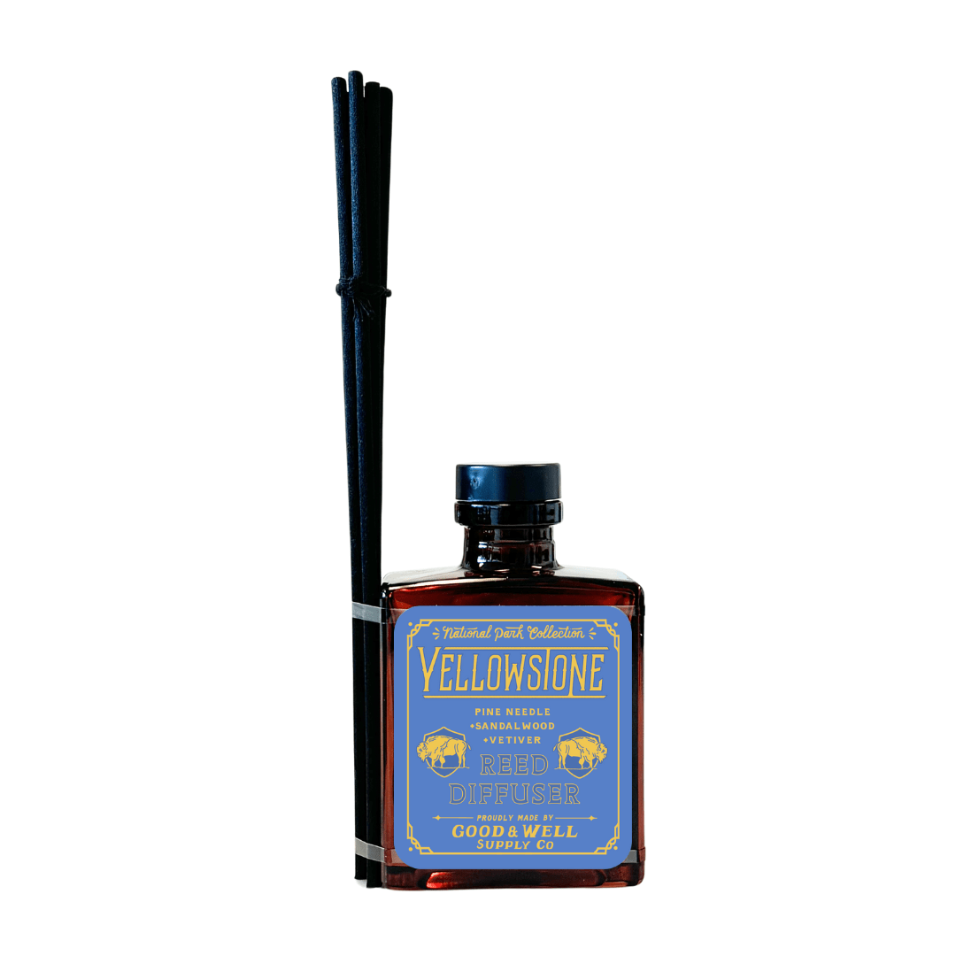 Good & Well Supply Co Yellowstone National Park Reed Diffuser