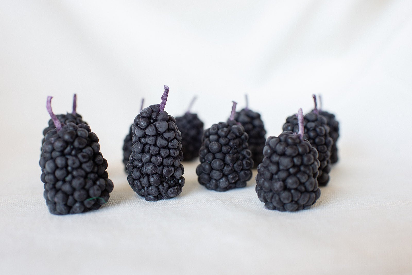 Happy Organics Beeswax Blackberry Birthday Candles