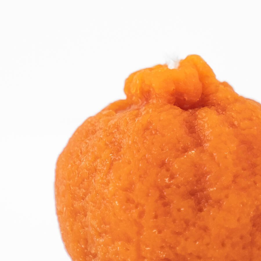 Happy Organics BEESWAX MANDARIN ORANGE CANDLE